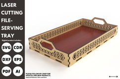 Serving Trays with Handle, laser cut files, Glowforge, svg Product Image 4