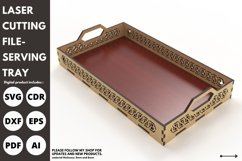 Serving Trays with Handle, laser cut files, Glowforge, svg Product Image 5