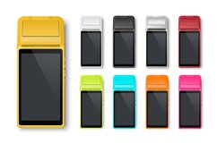 Vector Payment Machine, POS Terminal. Product Image 1