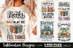 Reading sublimation PNG, Reading 4 PNG, Book Lover PNG Product Image 4