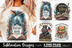 Reading sublimation PNG, Reading 4 PNG, Book Lover PNG Product Image 1