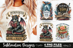 Reading sublimation PNG, Reading 4 PNG, Book Lover PNG Product Image 3