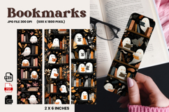 Halloween Bookmark Pumpkin Cute Ghost Design Printable_12 Product Image 1