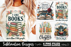 Reading sublimation PNG, Reading 4 PNG, Book Lover PNG Product Image 2