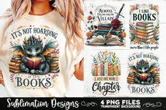 Reading sublimation PNG, Reading 4 PNG, Book Lover PNG Product Image 4