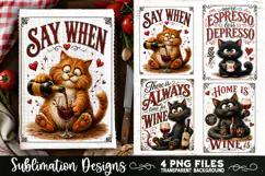 Funny Kitchen Towel 4 PNG Retro PNG Sublimation Product Image 1