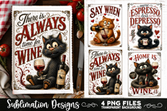 Funny Kitchen Towel 4 PNG Retro PNG Sublimation Product Image 2