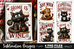 Funny Kitchen Towel 4 PNG Retro PNG Sublimation Product Image 3