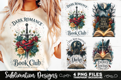 Reading Sublimation Bundle 60 Designs PNG Product Image 4