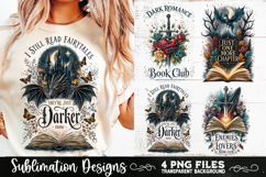 Reading sublimation PNG, Reading 4 PNG, Book Lover PNG Product Image 3