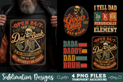 Dad sublimation PNG, Father 4 PNG, Father's day PNG Product Image 3