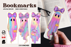Halloween Bookmark Pumpkin Cute Ghost Design Printable_18 Product Image 1
