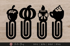 Fall Bookmark SVG Bundle | Thanksgiving SVG Product Image 3