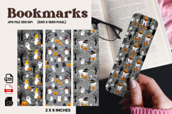 Halloween Bookmark Pumpkin Cute Ghost Design Printable_20 Product Image 1