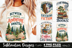 Reading sublimation PNG, Reading 4 PNG, Book Lover PNG Product Image 3