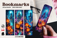 Halloween Bookmark Pumpkin Cute Ghost Design Printable_34 Product Image 1