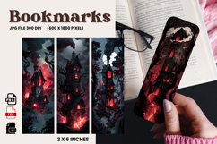 Halloween Bookmark Pumpkin Cute Ghost Design Printable_35 Product Image 1