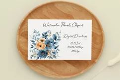 Wedding Floral Clipart | Elegant Flower Designs | PNG Product Image 2
