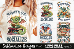 Reading sublimation PNG, Reading 4 PNG, Book Lover PNG Product Image 4