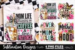 Trendy Mama PNG , Retro Collage Mama 4 Designs Sublimation Product Image 8