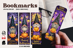 Halloween Bookmark Pumpkin Cute Ghost Design Printable_52 Product Image 1