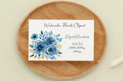 Wedding Floral Clipart | Elegant Flower Designs | PNG Product Image 2