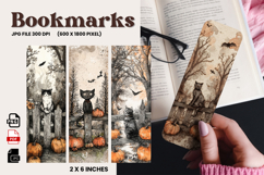 Halloween Bookmark Pumpkin Cute Ghost Design Printable_69 Product Image 1