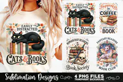 Reading sublimation PNG, Reading 4 PNG, Book Lover PNG Product Image 2