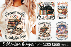 Reading sublimation PNG, Reading 4 PNG, Book Lover PNG Product Image 1