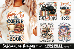 Reading sublimation PNG, Reading 4 PNG, Book Lover PNG Product Image 3