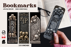 Halloween Bookmark Pumpkin Cute Ghost Design Printable_70 Product Image 1