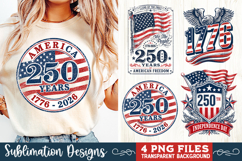 USA 250th Anniversary 4 PNG Sublimation, Patriotic 4th Product Image 2