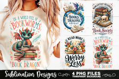 Reading sublimation PNG, Reading 4 PNG, Book Lover PNG Product Image 4