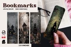 Halloween Bookmark Pumpkin Cute Ghost Design Printable_92 Product Image 1