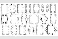 Abstract Set Collection Black Line Brackets Doodle Vector Product Image 1