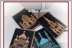 2in1 Mosque ITH Passport Cover and Mosque Embroidery Design Product Image 8
