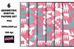Beautiful seamless geometric digital papers Product Image 1