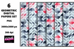 Beautiful seamless geometric digital papers Product Image 1