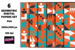 Beautiful seamless geometric digital papers Product Image 1