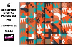 Beautiful seamless geometric digital papers Product Image 1