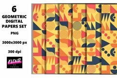 Beautiful seamless geometric digital papers Product Image 1