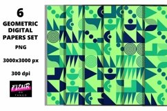 Beautiful seamless geometric digital papers Product Image 1