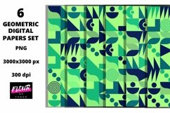Beautiful seamless geometric digital papers Product Image 1