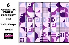 Beautiful seamless geometric digital papers Product Image 1