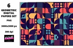 Beautiful seamless geometric digital papers Product Image 1