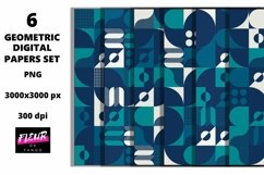 Beautiful seamless geometric digital papers Product Image 1