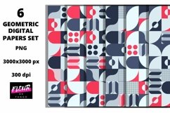 Beautiful seamless geometric digital papers Product Image 1