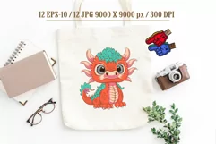 Cartoon Dragons 03. Fantasy clipart. Product Image 4