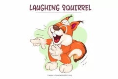 Cartoon Squirrel _ 01. Clipart. Product Image 2