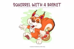 Cartoon Squirrels 03. Crafting, Sublimation. Product Image 9